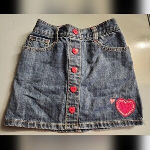Toddler Girls Skirts. Gymboree Jean And White Jean, Wonder Nation